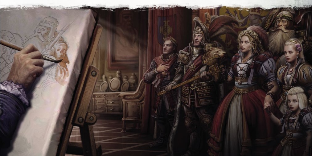 WFRP 4th Core Book- Courtier Class Careers
